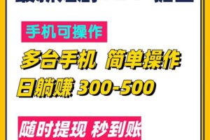 （11618期）最新短剧app掘金/日躺赚300到500/随时提现/秒到账