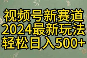 （10098期）2024玩转视频号分成计划，一键生成原创视频，收益翻倍的秘诀，日入500+