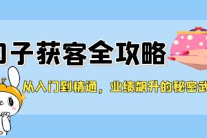 从入门到精通，勾子获客全攻略，业绩飙升的秘密武器