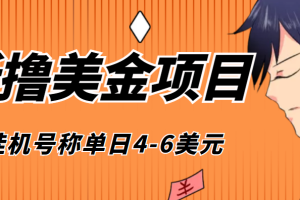 （4139期）外面收费1980的最新国外撸美金挂机项目，号称单窗口一天4美金+(脚本+教程)