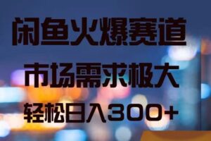 （11592期）闲鱼火爆赛道，市场需求极大，轻松日入300+