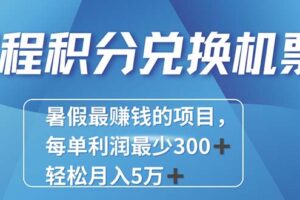 （11311期）2024最暴利的项目每单利润最少500+，十几分钟可操作一单，每天可批量…