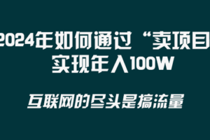 （8382期） 2024年如何通过“卖项目”实现年入100W