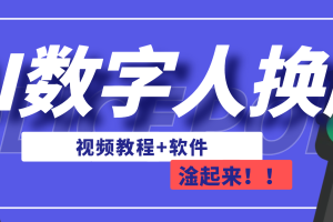 （6964期）AI数字人换脸，可做直播（教程+软件）