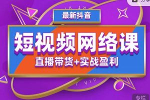 2022年推易抖音爆单特训营最新网络课，直播带货+实战盈利（62节视频课)