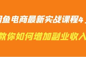 闲鱼电商最新实战课程4.0-教你如何快速增加副业收入