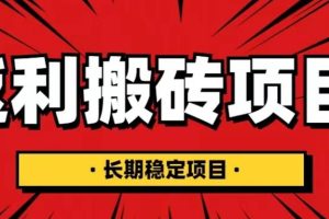 （5413期）国外返利网项目，返利搬砖长期稳定，月入3000刀（深度解剖）