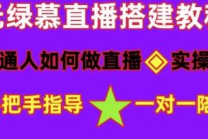 （4889期）普通人怎样做抖音，新手快速入局 详细攻略，无绿幕直播间搭建 快速成交变现