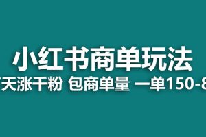 （7099期）2023最强蓝海项目，小红书商单项目，没有之一！