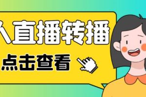 最新电脑版抖音无人直播转播软件+无人直播源获取+直播间商品实时获取【全套软件+详细教程】