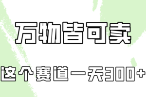 万物皆可卖，小红书这个赛道不容忽视，实操一天300！